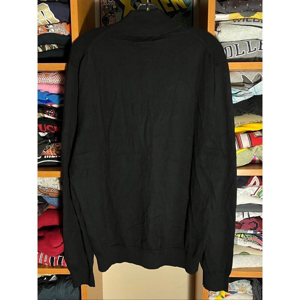 Collars & Co NWT Men’s Cashmere Blend Quarter Zip Sweater XL - Picture 3 of 7